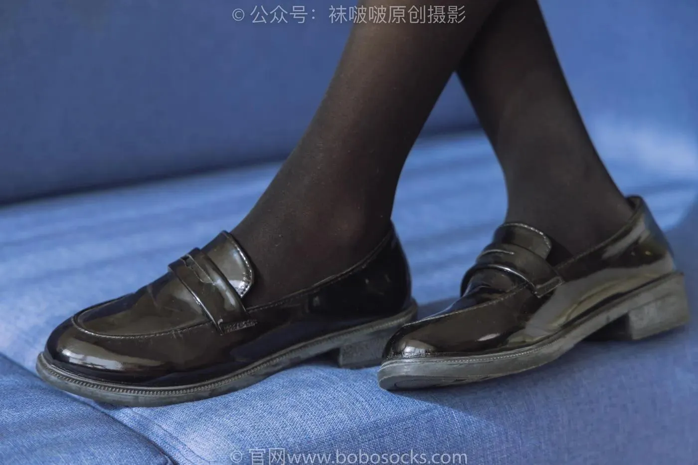 [BoBoSocks袜啵啵]NO.184 小甜豆-黑皮鞋、厚黑丝 [140P]插图